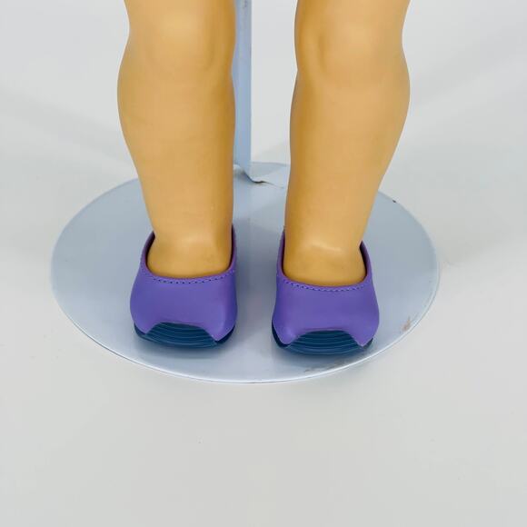 Authentic My American Girl Doll Lilac / Purple Shoes / Flats for 18" Dolls - GUC - Picture 2 of 15